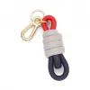 罗意威/Loewe 三色绳结钥匙扣 Primary Red/dove/marine/gold 111.08.807