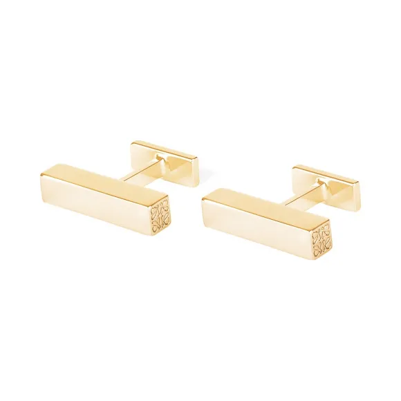 罗意威/Loewe Bar Cufflink 金色 111.08.890