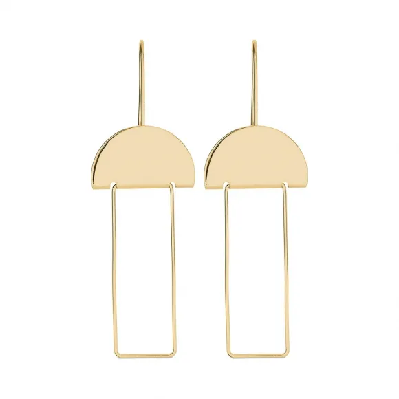 罗意威/Loewe 伊比沙耳环 金色 111.55.202