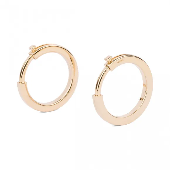 罗意威/Loewe Metallic Rings金色 117.17.001