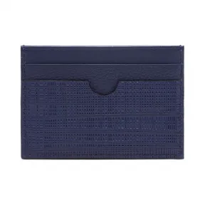 罗意威/Loewe Linen Plain Cardholder海军蓝 124.99.320