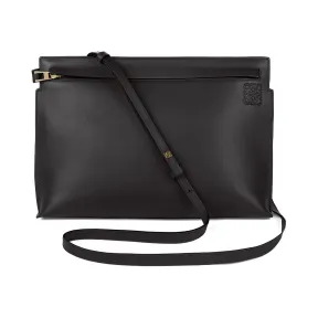 罗意威/Loewe T Pouch Bag Stamp粉灰色 126.57.R77