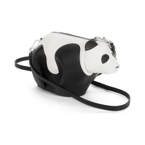 罗意威/Loewe Panda Mini Bag黑色/白色 199.30.P08