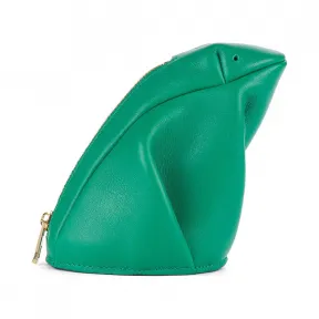 罗意威/Loewe Frog Coin Purse绿色 199.30.P44