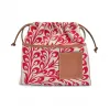 罗意威/Loewe Drawstring Pouch Tiles Small蓝色 303.49.W11
