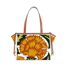 罗意威/Loewe Cushion Tote Floral Bag黄色 303.50AB90