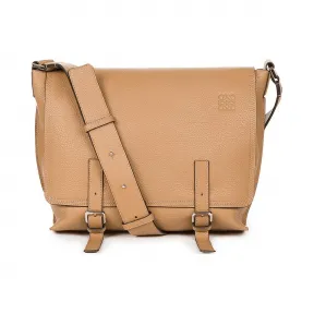 罗意威/Loewe Military Messenger Small Bag粉灰色 316.41.N64