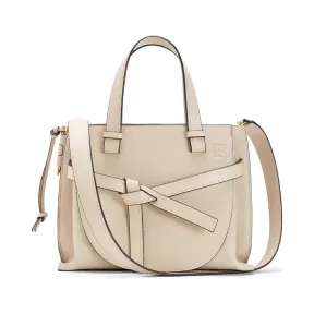 罗意威/Loewe Gate Top Handle SmallLight Oat 321.12.U61