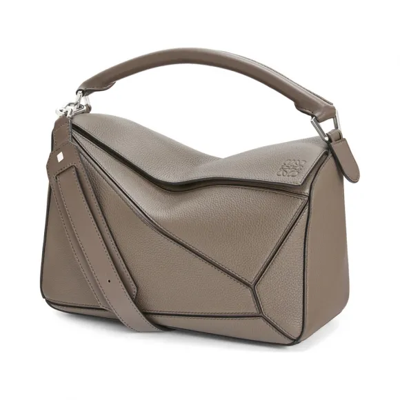罗意威/Loewe Puzzle BagDark Taupe 322.12KS20