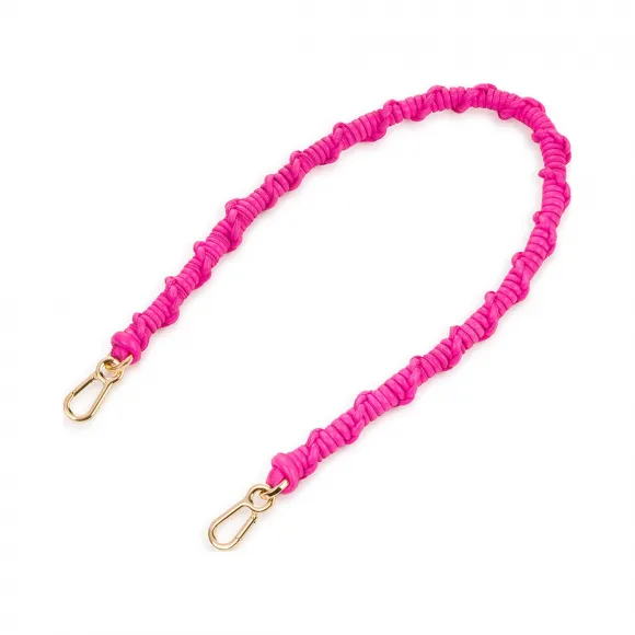 罗意威/Loewe Braided Strapshocking pink 325.99BR43