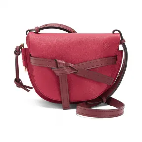 罗意威/Loewe Gate Small BagRaspberry/Wine 333.12.T20