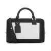 罗意威/Loewe Amazona Bag 黑色/白色 352.03.N22