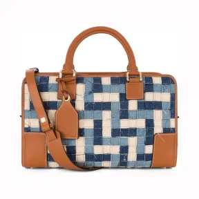 罗意威/Loewe Amazona Bagblue multitone/tan 352.50DN22