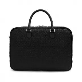 罗意威/Loewe Travel 40 肩带公文包 黑色 357.23.L66