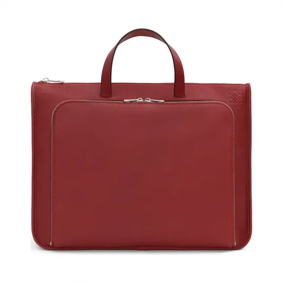 罗意威/Loewe Wide Briefcase黑色 358.29.L19