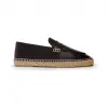 罗意威/Loewe Loafer Espadrille黑色 453.17.056