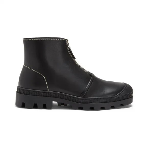 罗意威/Loewe Zip Boot黑色 453.19.163