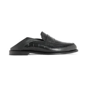 罗意威/Loewe Slip On Loafer黑色/黑色 453.29.292