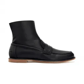 罗意威/Loewe Loafer Boot黑色 453.29.296