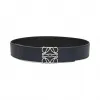 罗意威/Loewe Anagram Belt 4Cm黑色/棕褐色/灰色 515.02.010