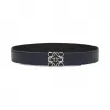 罗意威/Loewe Anagram Belt 3.2Cm黑色/棕褐色/灰色 515.02.011