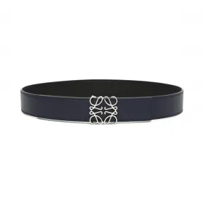 罗意威/Loewe Anagram Belt 3.2Cm黑色/棕褐色/灰色 515.02.011