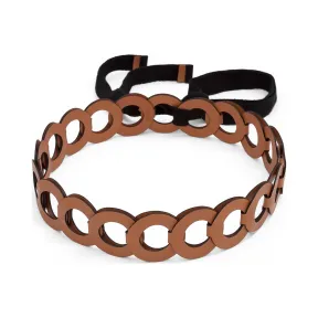 罗意威/Loewe Circle S Belt 浅金色 525.02.907