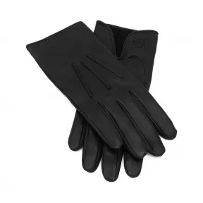 罗意威/Loewe Piping Glove黑色 701.25.001