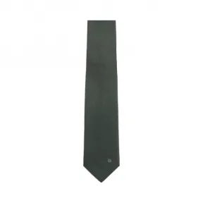 罗意威/Loewe 人字纹提花领带 海军蓝 815.50.025