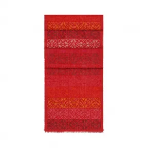 罗意威/Loewe Anagram 围巾 45x200 松石绿 915.15.102