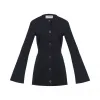 罗意威/Loewe Button Jacket Flare Sleeve黑色 D2177041PA