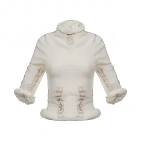 罗意威/Loewe Top Roll乳白色 D2179370FA