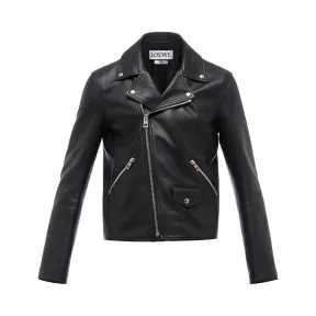罗意威/Loewe Biker Jacket黑色 H1258140AV