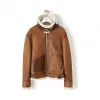 罗意威/Loewe Shearling Aviator驼色 H1298993TC