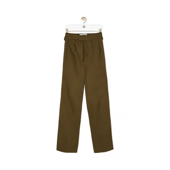 罗意威/Loewe TrousersKhaki Green H2102120OS
