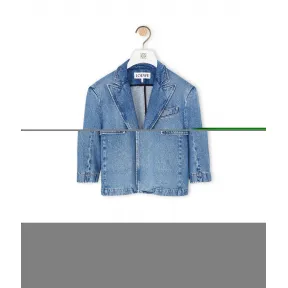 罗意威/Loewe 2Bt Denim Jacket蓝色 H2107002IB