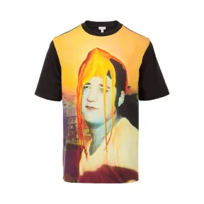 罗意威/Loewe Tshirt Octopus Print黑色 H2179811CR