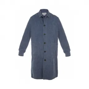 罗意威/Loewe 贴袋工装大衣 水洗牛仔蓝 H2261080PA