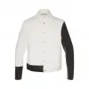 罗意威/Loewe 皮革袖牛仔夹克 白色 H2268060BO