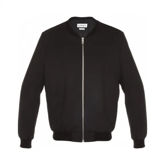 罗意威/Loewe 蘑菇图案运动外套 黑色 H2268300FA