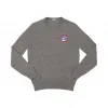 罗意威/Loewe Space Cadet Patch Jumper Grey Melange H3169390CO