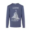 罗意威/Loewe Sweater Boat Jacquard蓝色 H3179340SM