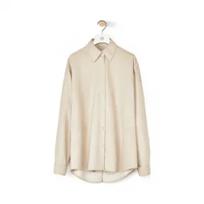 罗意威/Loewe Oversize Shirt乳白色 S1109838F