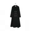 罗意威/Loewe Double-Breasted Coat黑色 S2101281ST