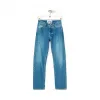 罗意威/Loewe 5 Pocket Jeans Flower Embroidery水洗牛仔蓝 S2102420IB