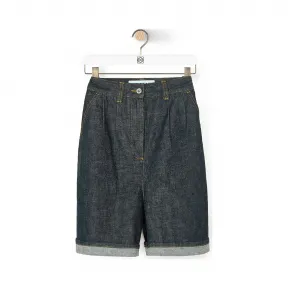 罗意威/Loewe Denim Shorts靛蓝色 S2102430IB