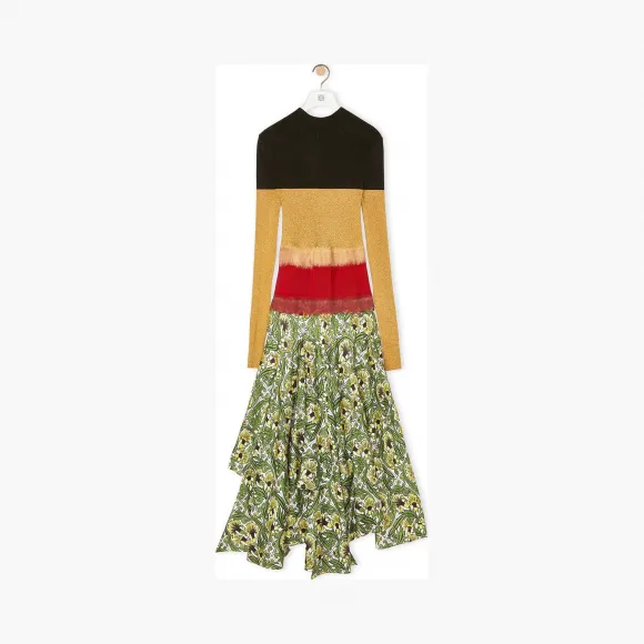 罗意威/Loewe Needle Punch DressMulticolor S2106280FA