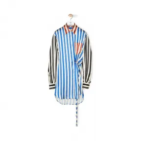 罗意威/Loewe Stripe Wrap ShirtMulticolor S2109123GH