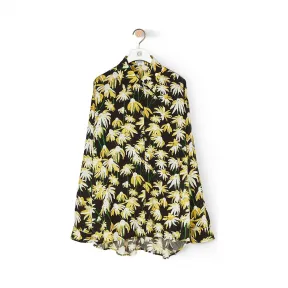 罗意威/Loewe Daisy Print Oversize ShirtBlack/Yellow S2109540SU