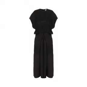 罗意威/Loewe 绸缎连衣裙 黑色 S2266231FA